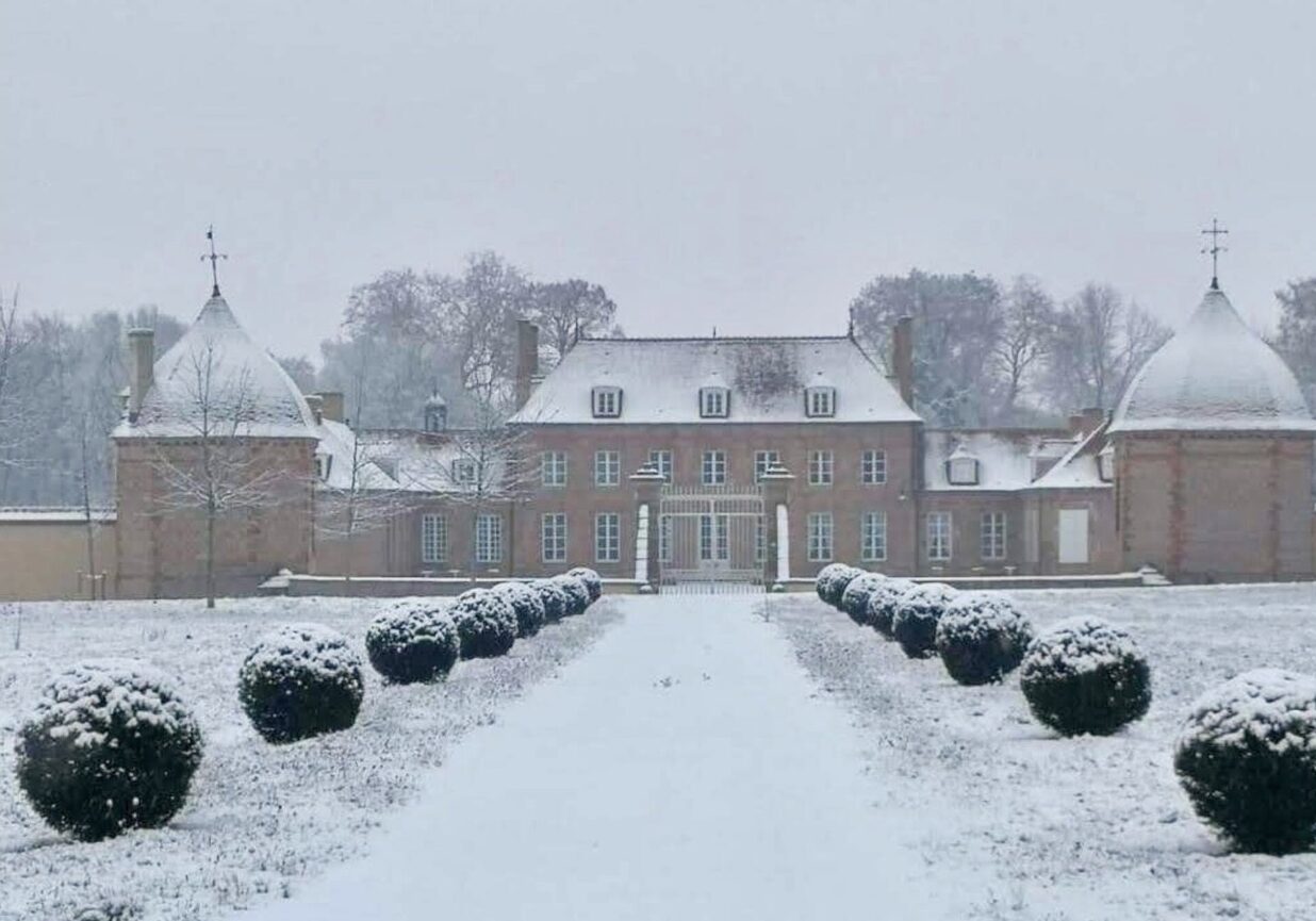 Château Les Louteaux hiver