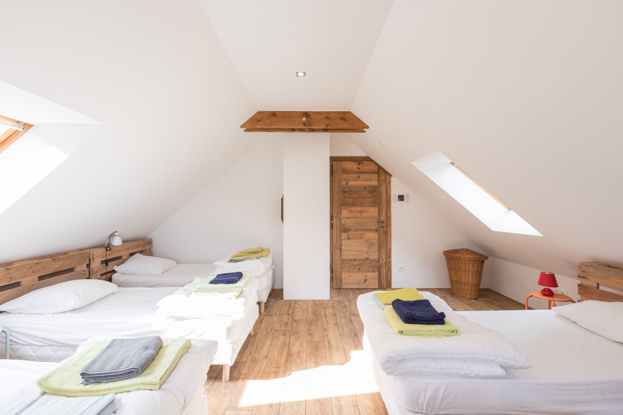 Chambre double du lodge La Désirade à Linthal, Vosges du Sud