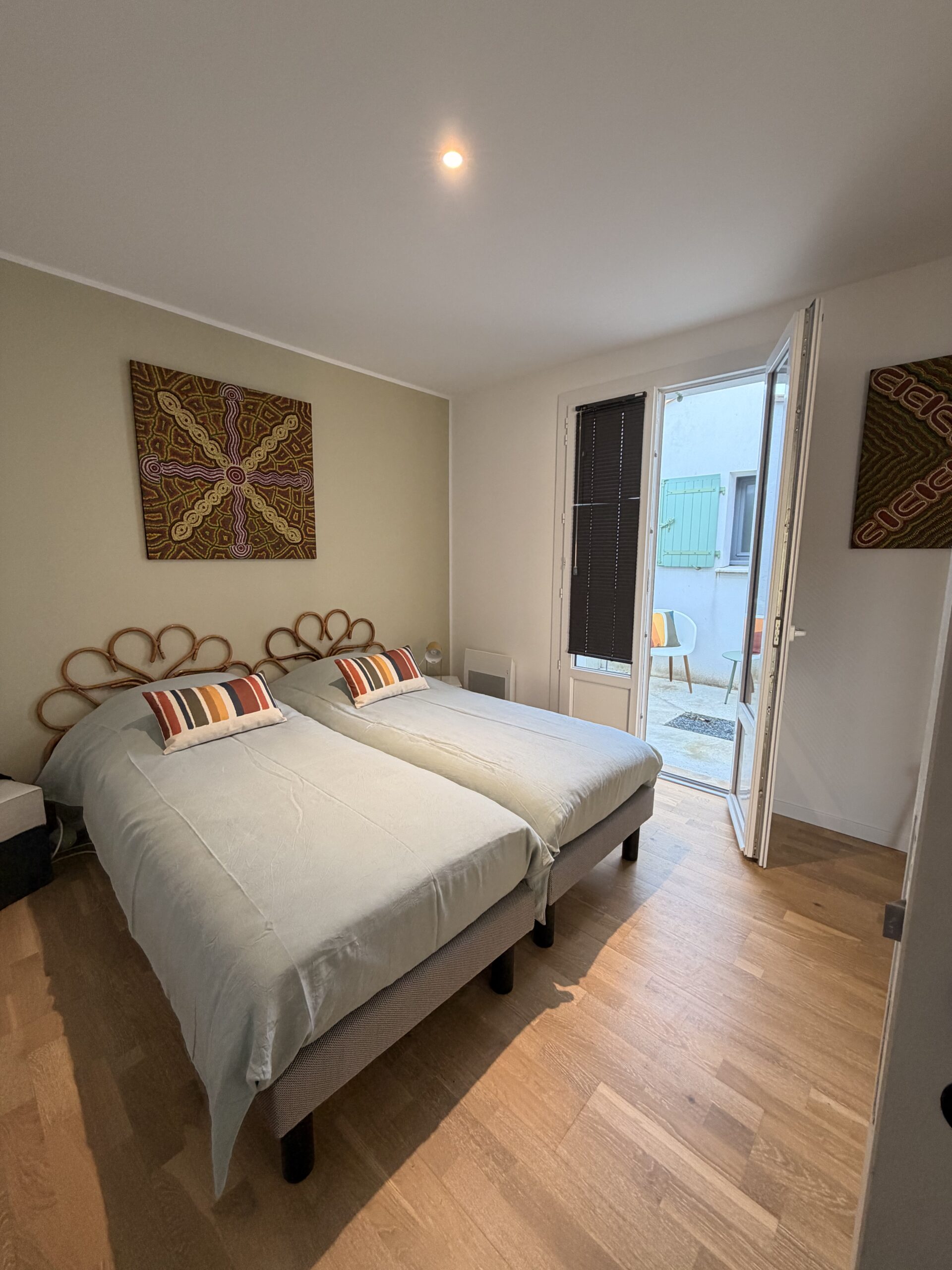 Chambre 5 de L'Ars de Vivre, maison haut de gamme à Ars-en-Ré, Île de Ré