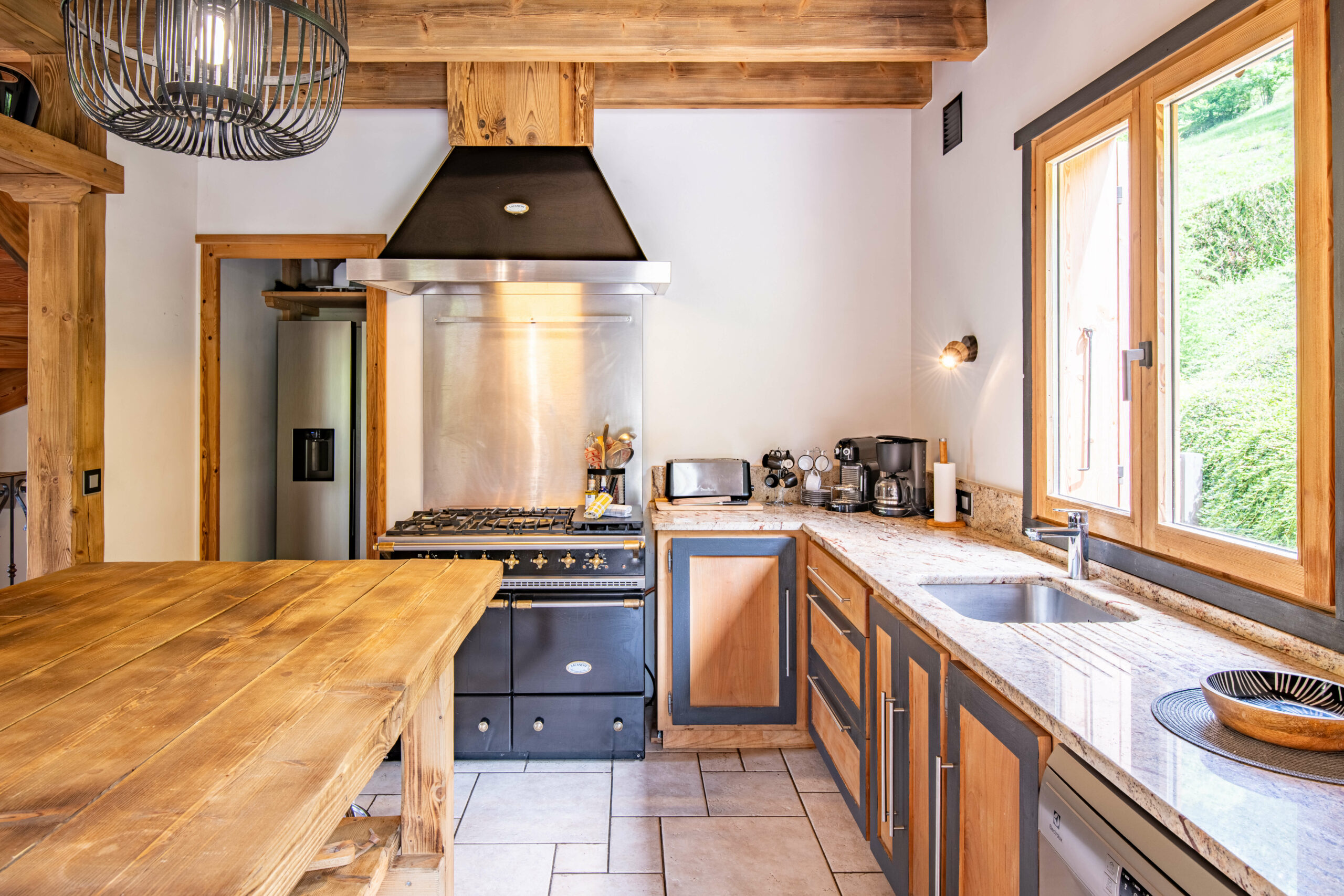 Détail intérieur Chalet Le Cabri