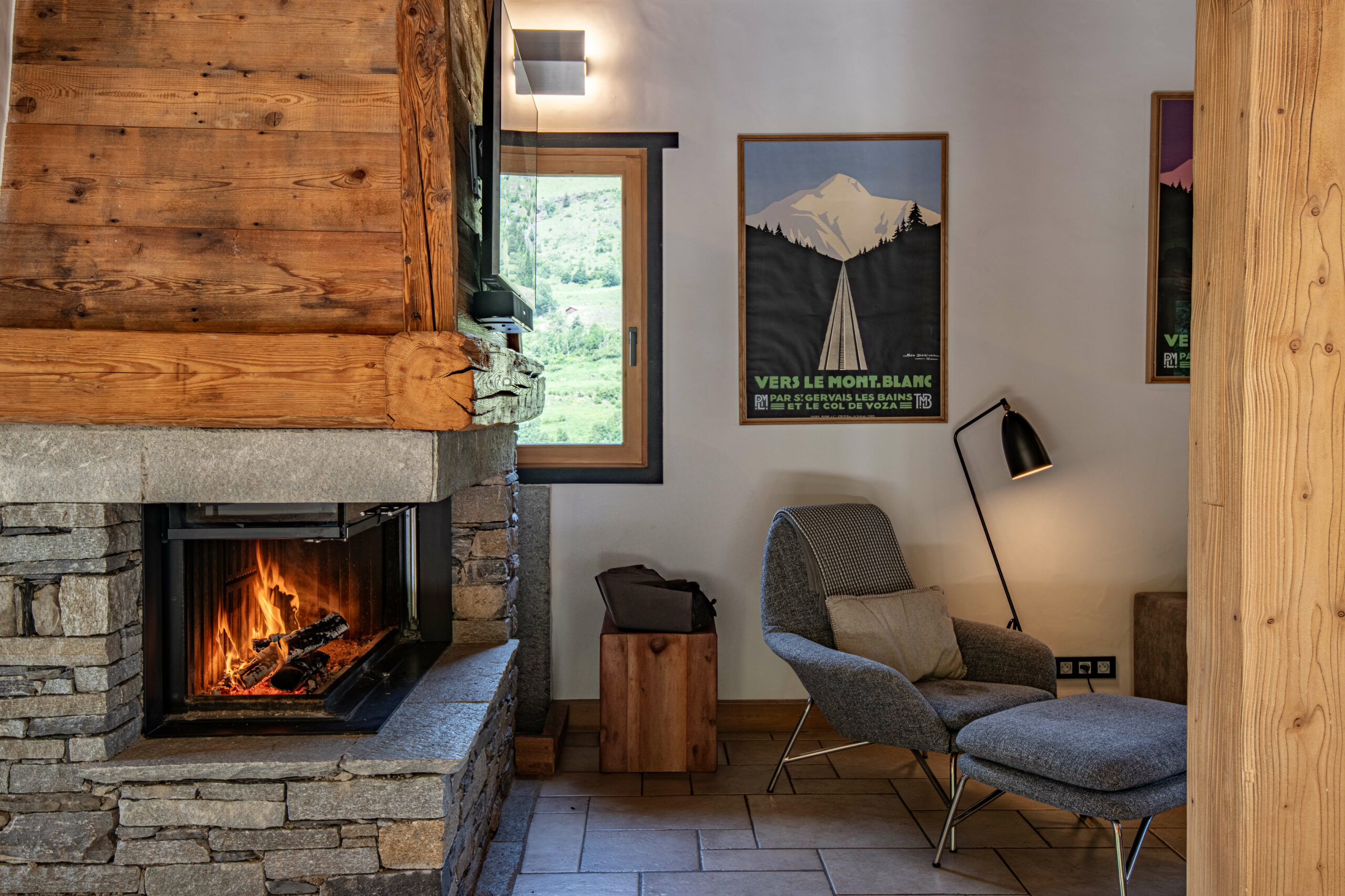 Espace commun Chalet Le Cabri