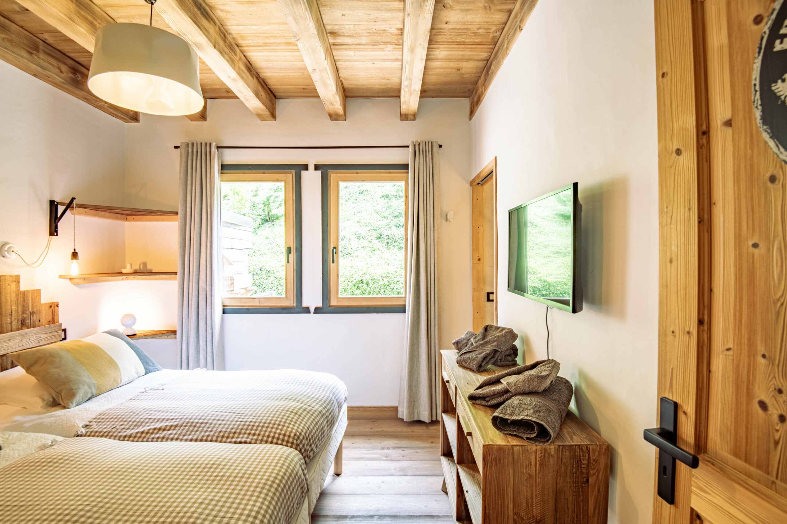 Chambre 2 — Chalet Le Cabri