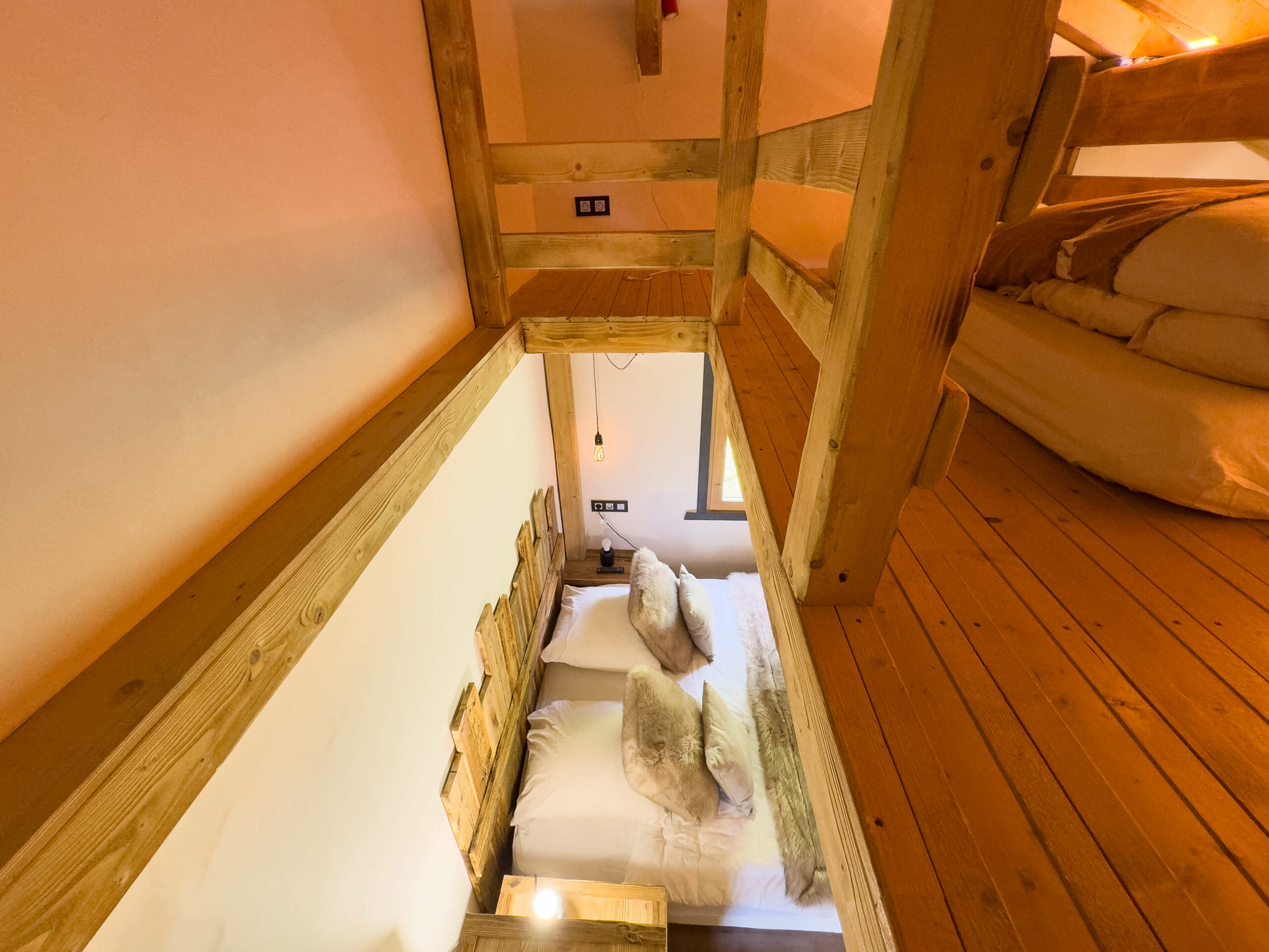 Chambre 4 vue 2 — Chalet Le Cabri