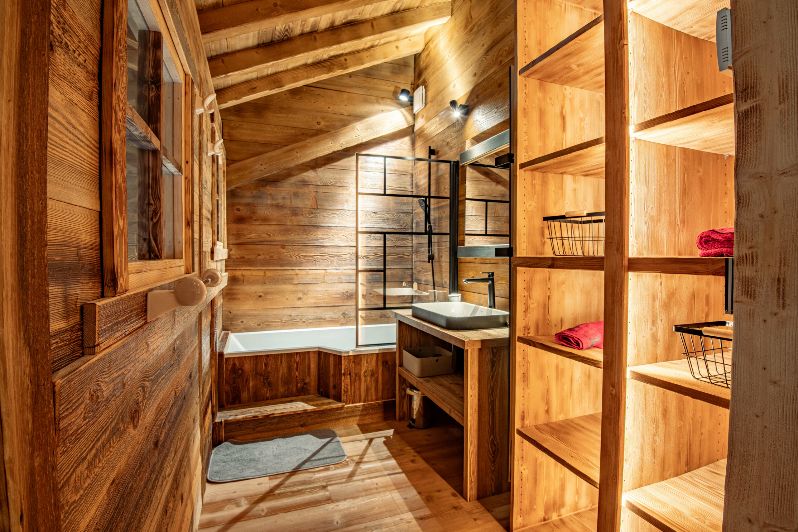 Suite Master vue 2 — Chalet Le Cabri