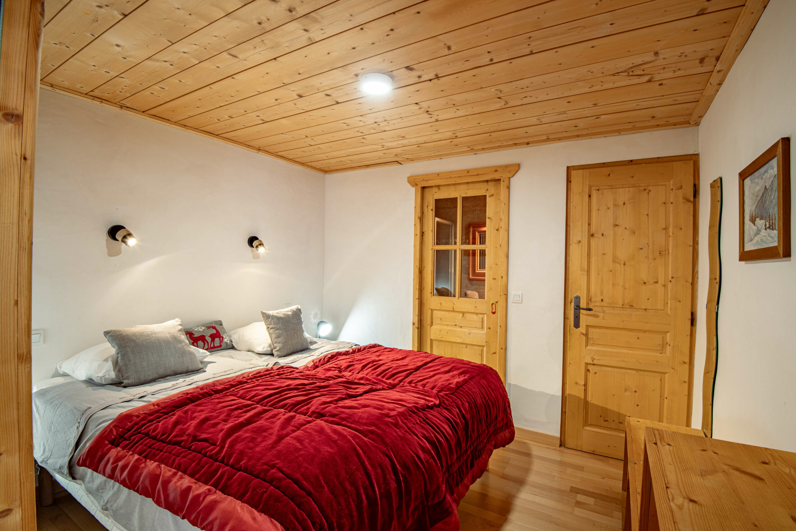 Chambre 6 Studio vue 2 — Chalet Le Cabri