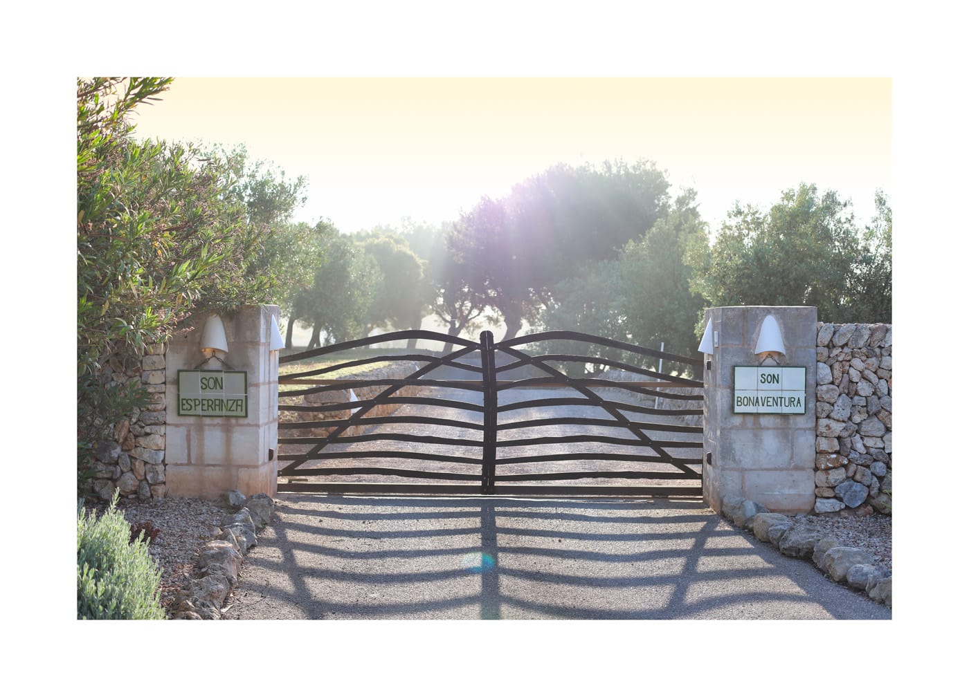 Unspoilt natural surroundings around finca Son Bonaventura, Sant Lluís, Menorca